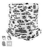 BANDANA TOUR DE COU multifonction SILA BREIZH Blanc Référence 2561 - Taille Unique - A-BANDANA SILA SPORTS 