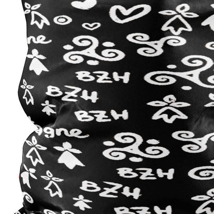 BANDANA TOUR DE COU multifonction SILA BREIZH Noir Référence 2560 - Taille Unique - A-BANDANA SILA SPORTS 