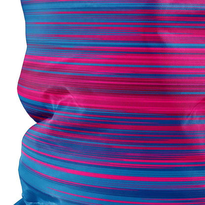 BANDANA TOUR DE COU MULTIFONCTION SILA - RACER ROSE / BLEU 1885 A-BANDANA SILA SPORT 