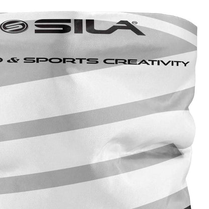 BANDANA TOUR DE COU multifonction SILA - SS Créativity Blanc / Noir 1442 A-BANDANA SILA SPORT 