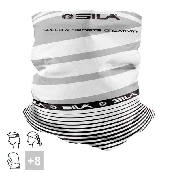 BANDANA TOUR DE COU multifonction SILA SS Créativity Blanc