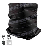 BANDANA TOUR DE COU multifonction SILA - Triathlon Passion Noir / Anthracite 1105 A-BANDANA SILA SPORT 