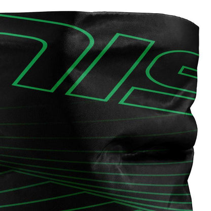 BANDANA TOUR DE COU MULTIFONCTION SILA - VORTEX VERT 1891 A-BANDANA SILA SPORT 