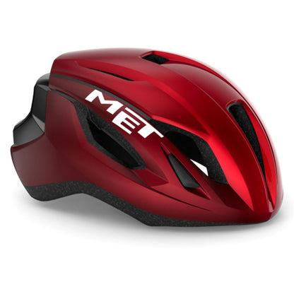 MET STRALE HELMET RED METALLIC SHINY 3617 2025