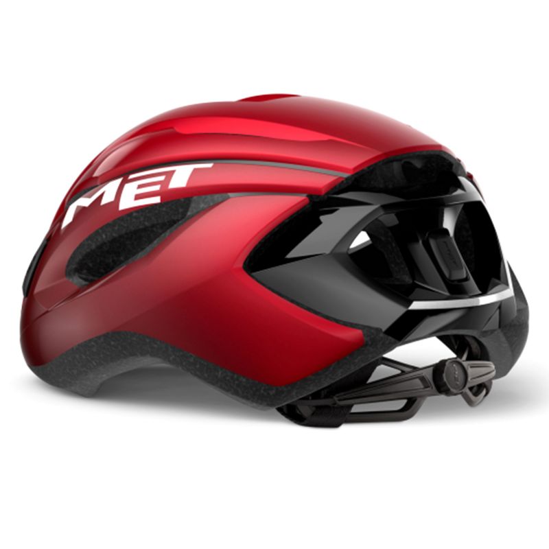 MET STRALE HELMET RED METALLIC SHINY 3617 2025