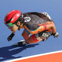 Casque Omega Aero pour le patinage de vitesse et le cyclisme - Rouge E-CASQUES cadomotus 