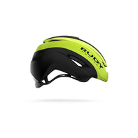 CASQUES VOLANTIS HL 75 00 US | 185 VOLANTIS YELLOW FLUO - NOIR MAT E-CASQUES RUDY PROJECT 