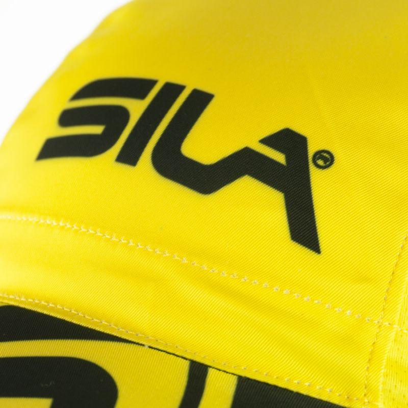 CASQUETTE CYCLISTE SILA - JAUNE TAILLE UNIQUE A-CASQUETTE SILA SPORTS 