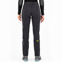 CEVEDALE EVO W PANT BLACK DARK GREY | 2500912-002 Pantalon idéal pour les activités outdoor hautement aérobiques par temps froid. V-PANT KARPOS 