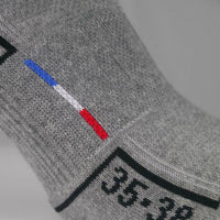 CHAUSSETTES COMFORT SILA - Courtes GRIS / NOIR Référence 2081 - État : Nouveau CHAUSSETTES SILA CLASSICS ! A-CHAUSETTES SILA SPORTS 