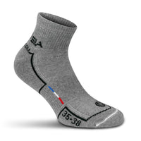 CHAUSSETTES COMFORT SILA - Courtes GRIS / NOIR Référence 2081 - État : Nouveau CHAUSSETTES SILA CLASSICS ! A-CHAUSETTES SILA SPORTS 