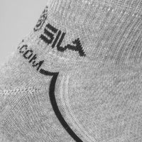CHAUSSETTES COMFORT SILA - Courtes GRIS / NOIR Référence 2081 - État : Nouveau CHAUSSETTES SILA CLASSICS ! A-CHAUSETTES SILA SPORTS 