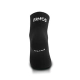 CHAUSSETTES COURTES COTON LIFESTYLE ARMOS ACTIVE NOIR A-CHAUSSETTES SILA SPORTS 