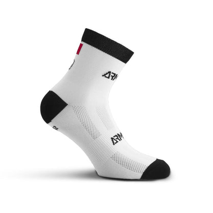 CHAUSSETTES COURTES CYCLISME ARMOS TALISMAN BLANC A-CHAUSSETTES SILA SPORT 