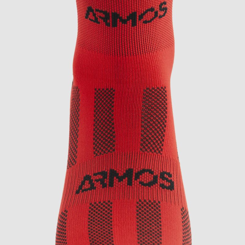 CHAUSSETTES COURTES CYCLISME ARMOS TALISMAN ROUGE A-CHAUSSETTES SILA SPORT 