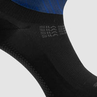 CHAUSSETTES CYCLISME LYCRA PRO RACE ARMOS LEGEND BLEU MARINE A-CHAUSETTES SILA SPORTS 