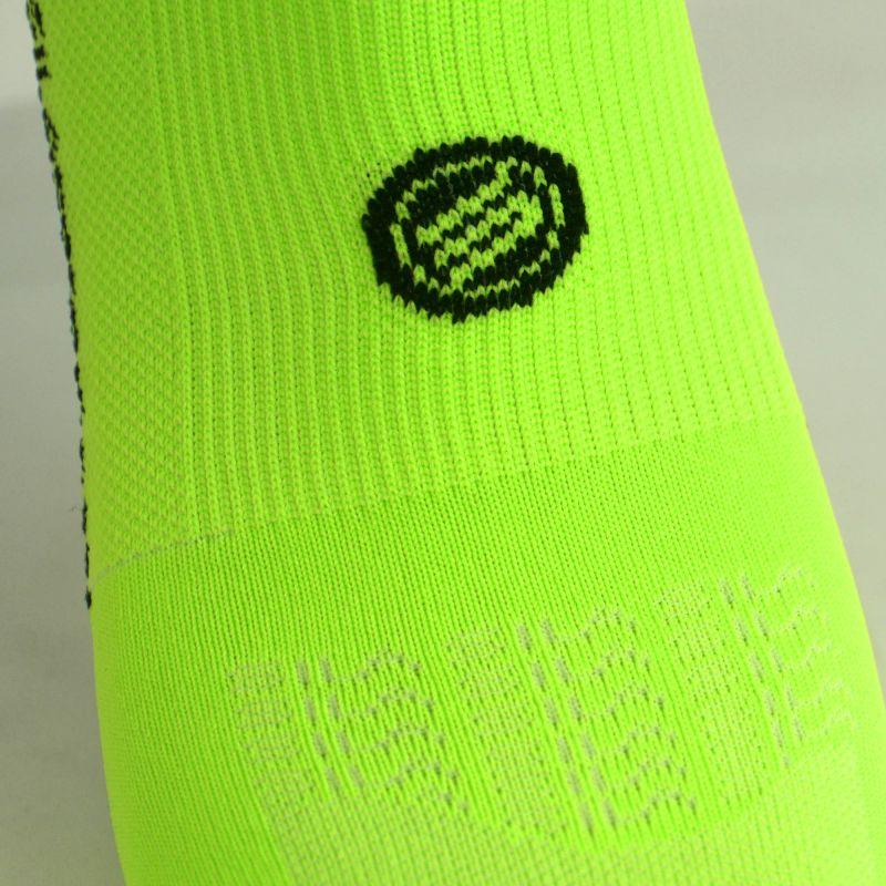 CHAUSSETTES RACING SILA - Courtes JAUNE FLUO / NOIR A-CHAUSSETTES SILA SPORTS 