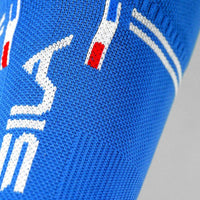 CHAUSSETTES RACING SILA - Mi-hautes BLEU ROYAL / NOIR A-CHAUSSETTES SILA SPORTS 