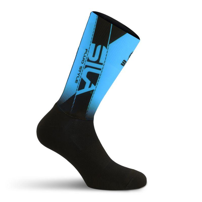 CHAUSSETTES SILA PRO AERO - Mi-hautes BLEU Référence 2550 - A-CHAUSSETTES SILA SPORTS 