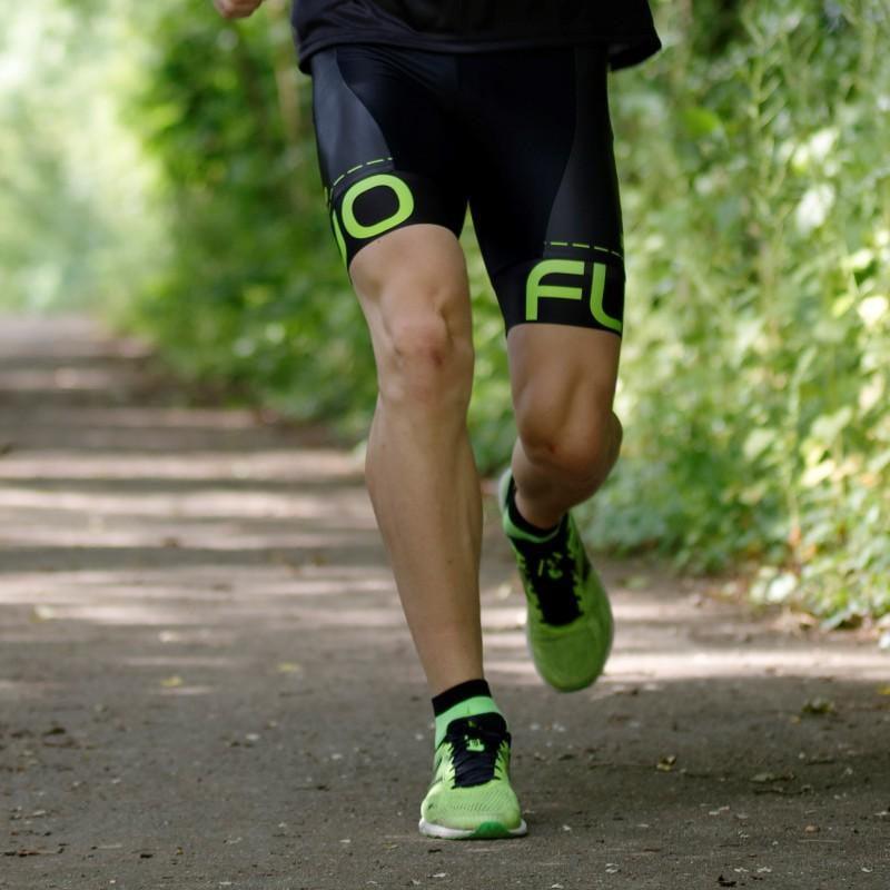 CHAUSSETTES TECHNICS SILA - Courtes ROUGE / NOIR 1251 A-CHAUSETTES SILA SPORT 