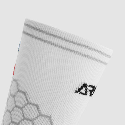 CHAUSSETTES TRAIL ARMOS COMPRESSIO BLANC A-CHAUSETTES SILA SPORTS 