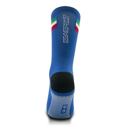CHAUSSETTES/BAS CYCLISME SILASPORT NATION STYLE 3 ITALIA - MI-HAUTES A-CHAUSETTES SILA SPORTS 
