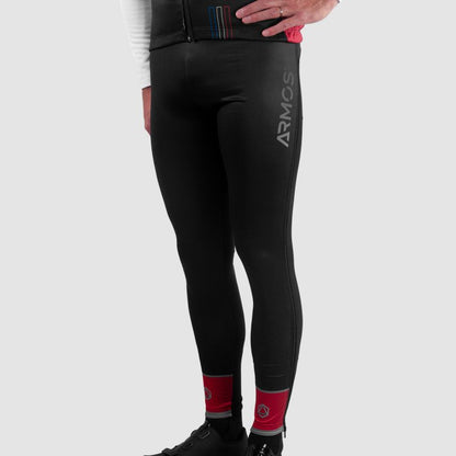 ARMOS TALISMAN RED 3601 CHILDREN'S ZIP WARM-UP TIGHTS