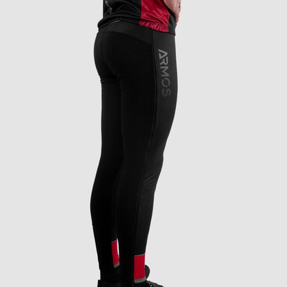 ARMOS TALISMAN RED 3601 CHILDREN'S ZIP WARM-UP TIGHTS