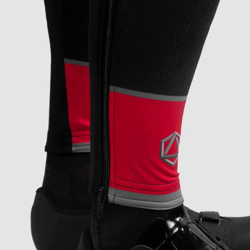 ARMOS TALISMAN RED 3601 CHILDREN'S ZIP WARM-UP TIGHTS