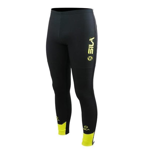 COLLANT D'ÉCHAUFFEMENT ZIP SILA FLUO STYLE 3 JAUNE R-VÊTEMENT SILA SPORT 