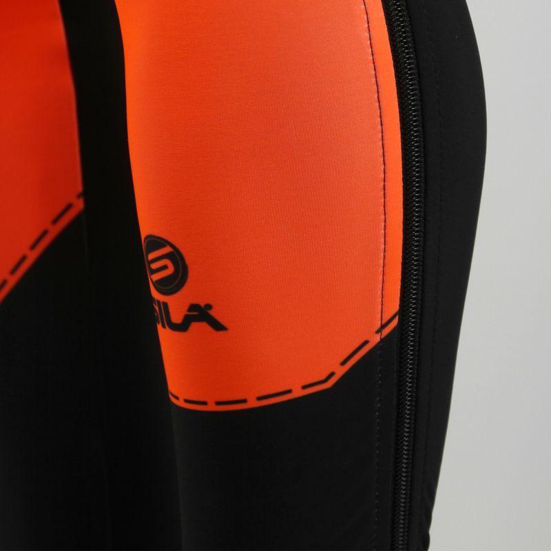 COLLANT D'ÉCHAUFFEMENT ZIP SILA FLUO STYLE 3 PLUS - ORANGE V-COLLANT SILA SPORTS 