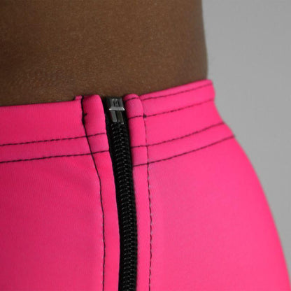 COLLANT D'ÉCHAUFFEMENT ZIP SILA FLUO STYLE 3 PLUS - ROSE V-COLLANT SILA SPORTS 