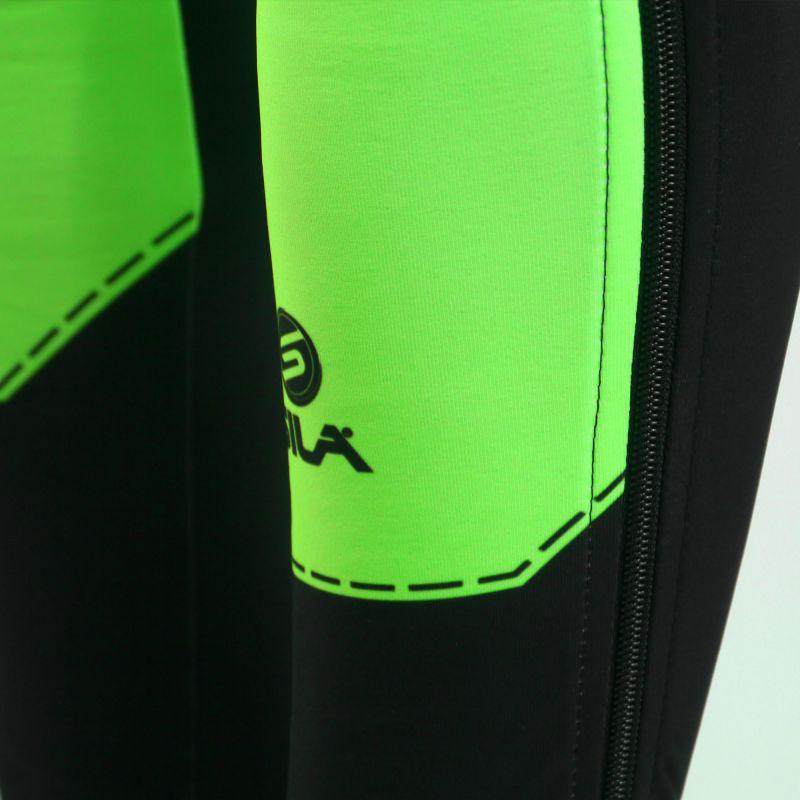 COLLANT D'ÉCHAUFFEMENT ZIP SILA FLUO STYLE 3 PLUS - VERT V-COLLANT SILA SPORTS 