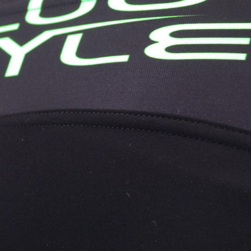 COLLANT D'ÉCHAUFFEMENT ZIP SILA FLUO STYLE 3 VERT R-VÊTEMENT SILA SPORT 