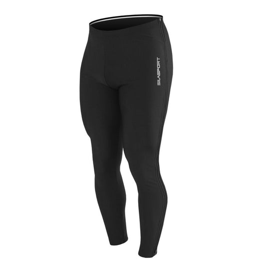 SILASPORT CLASSIC ZIP WARM-UP TIGHTS - BLACK 1893