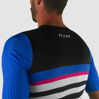 COMBINAISON CYCLISME ARMOS ICON MC BLEU V-COMBINAISON SILA SPORT 