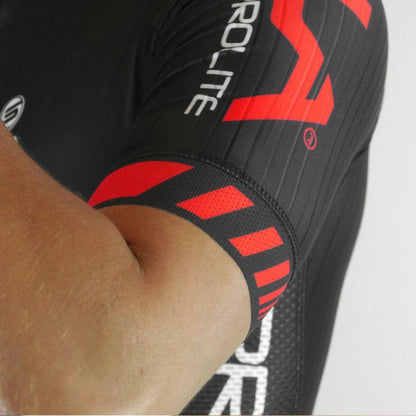 COMBINAISON CYCLISME PROLITE SILA ROUGE - Mc - Mc - 2203 V-COMBINAISON SILA SPORTS 