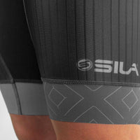 COMBINAISON CYCLISME SILA CLASSY STYLE GRIS MC Référence 2971 - M - Gris V-COMBINAISON SILA SPORTS 