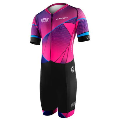 SILASPORT MOZAIK STYLE CHILDREN'S ROLLER SUIT PINK MC 3184