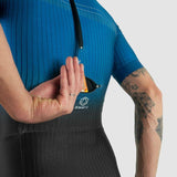 COMBINAISON ROLLER PRO AERO ARMOS EPIC BLEU MC V-COMBINAISON SILA SPORTS 