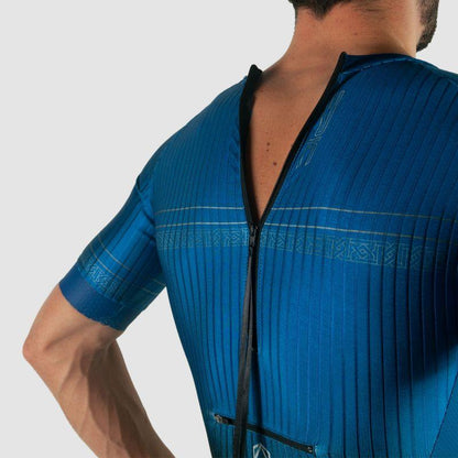 COMBINAISON ROLLER PRO AERO ARMOS EPIC BLEU MC V-COMBINAISON SILA SPORTS 