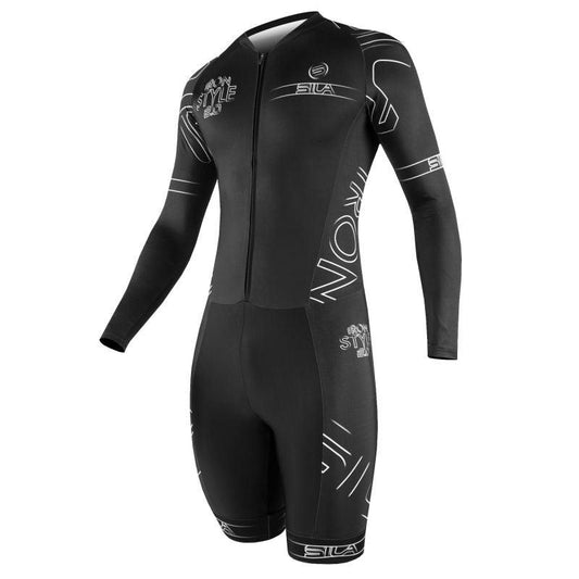 COMBINAISON ROLLER SILA IRON STYLE 2.0 BLANC - MANCHES LONGUES 1822 V-COMBINAISON SILA SPORT 