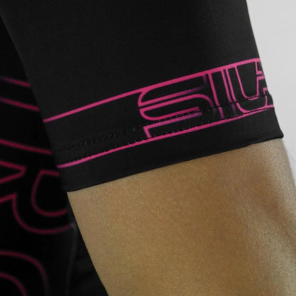 COMBINAISON ROLLER SILA IRON STYLE 2.0 ROSE - MANCHES COURTES 1449 V-COMBINAISON SILA SPORT 