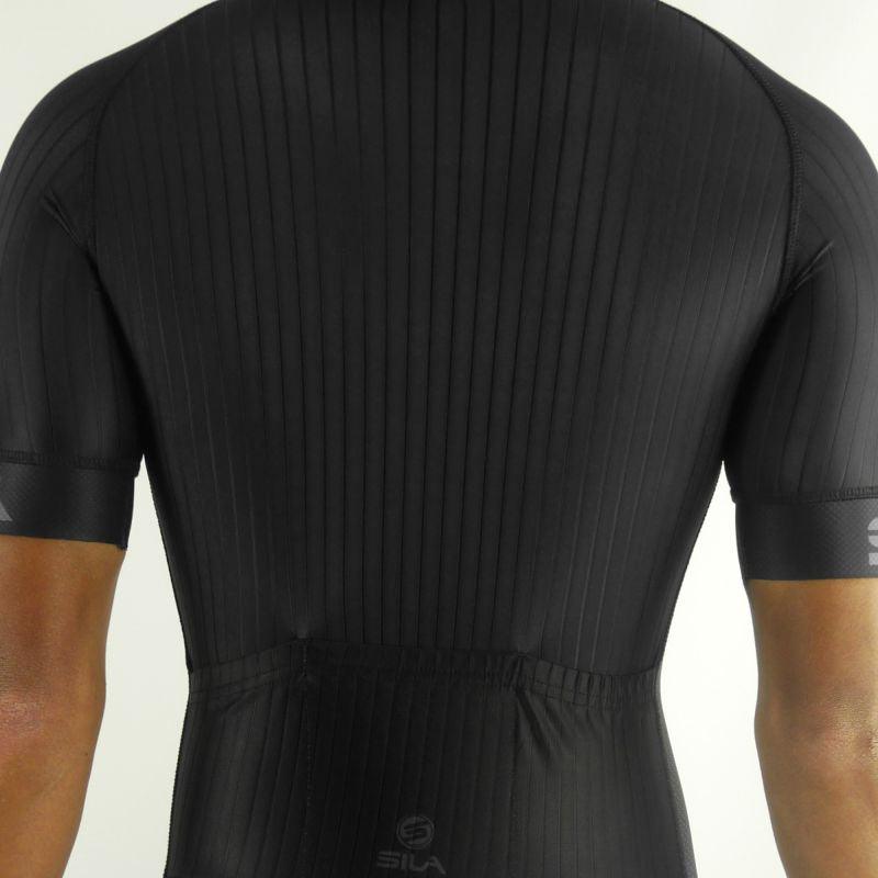 COMBINAISON ROLLER SILA SO BLACK - MANCHES COURTES 2343 V-COMBINAISON SILA SPORT 