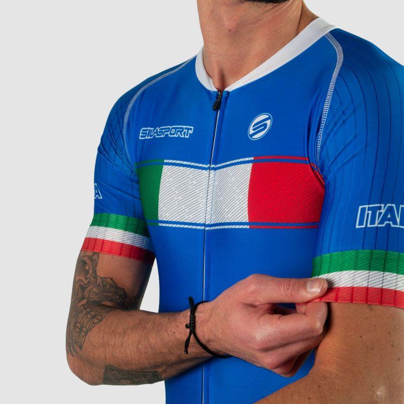 COMBINAISON ROLLER SILASPORT ITALIA NATION STYLE 3 MC V-COMBINAISON SILA SPORTS 