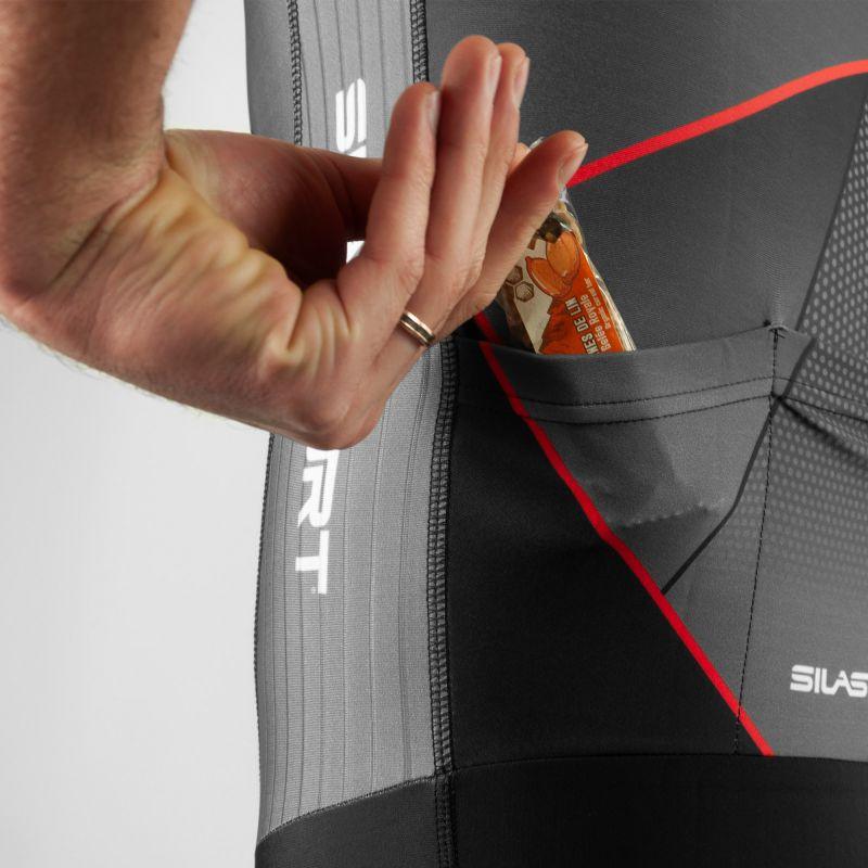 COMBINAISON ROLLER SILASPORT MOZAIK STYLE GRIS V-COMBINAISON SILA SPORTS 