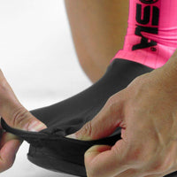 COUVRE CHAUSSURES PRO AERO SILA Lycra - Rose Fluo - 2429 A-COUVRE CHAUSSURES SILA SPORT 