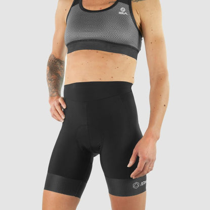 CUISSARD COURT CYCLISME FEMME ARMOS DANA NOIR SANS BRETELLES V-CUISSARD SILA SPORTS 