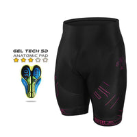 CUISSARD CYCLISME SILA IRON STYLE 2.0 ROSE Sans bretelle - 2540 V-CUISSARD SILA SPORTS 