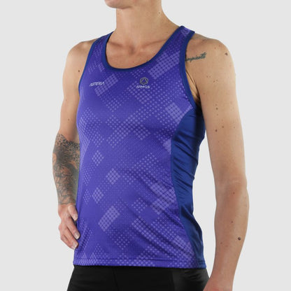 DÉBARDEUR RUNNING FEMME PERFO ARMOS ASTÉRIA VIOLET V-DÉBARDEUR SILA SPORTS 